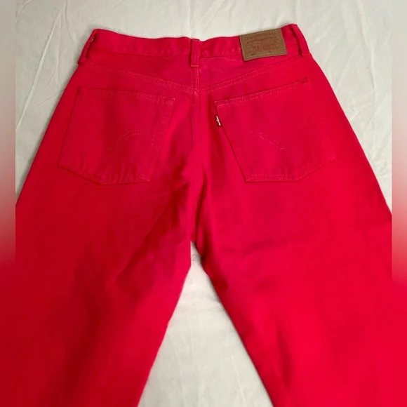 Levis 501 Premium San Francisco Button-Fly Women Size 26X28 - Picture 10 of 11